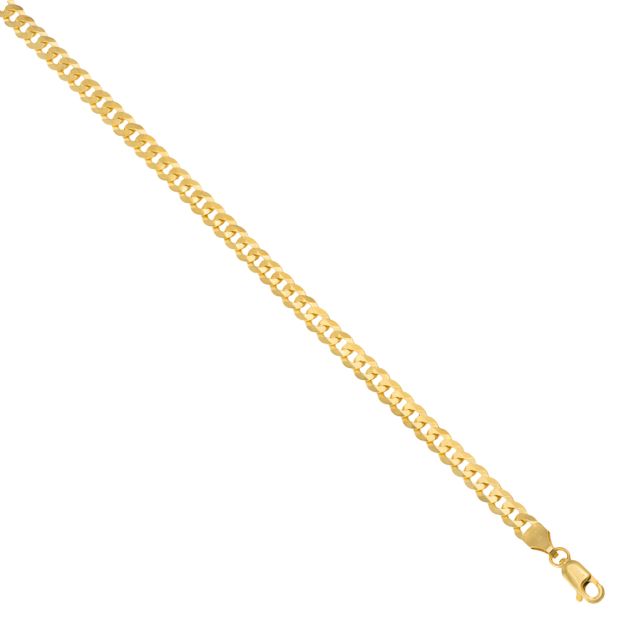 Solid 9ct Gold Italian Bevelled Edge 