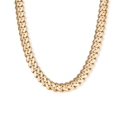 9ct Gold Solid Miami Cuban Chain Size 3 | 11mm Wide , 4.5mm Thick - Length 22" - 30" (SIZE 3)