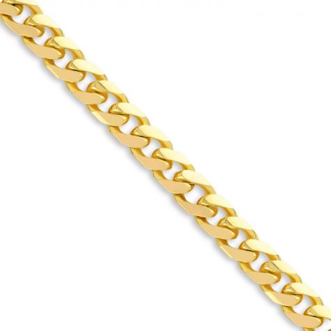 9ct Yellow Gold Solid Italian Made Large Miami Cuban Chain - 8.3mm