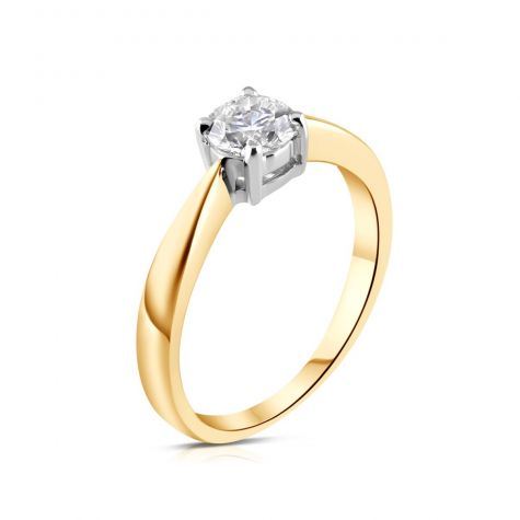 18ct Yellow Gold 0.70ct Diamond Engagement Ring