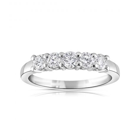 Platinum 0.50ct Brilliant Cut Gorgeous Diamond Ring 