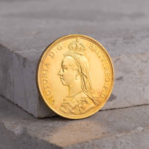 1887 Queen Victoria Double Sovereign – Jubilee Head | 22 Carat Gold Coin