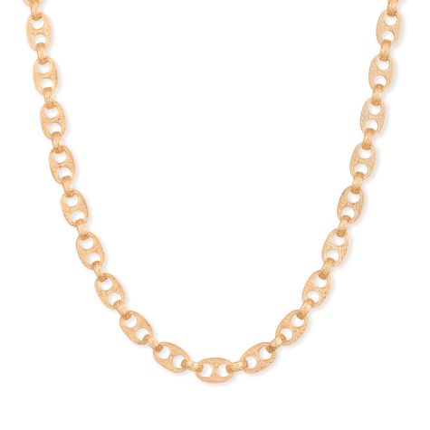 9ct Yellow Gold Solid Ornate Mariner Belcher Chain - 10mm - 30" (EX-DISPLAY)