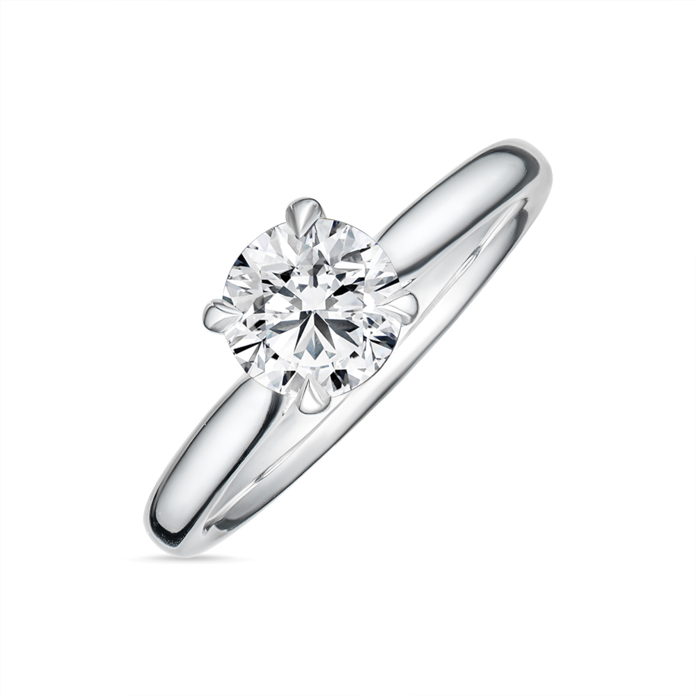 Product Image for 950 Platinum Lab 1.04ct Diamond Engagement Solitaire Ring – IGI Certified