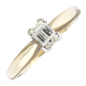 Pre-Owned 18ct Yellow Gold 0.50ct Diamond Classic Engagement Ring